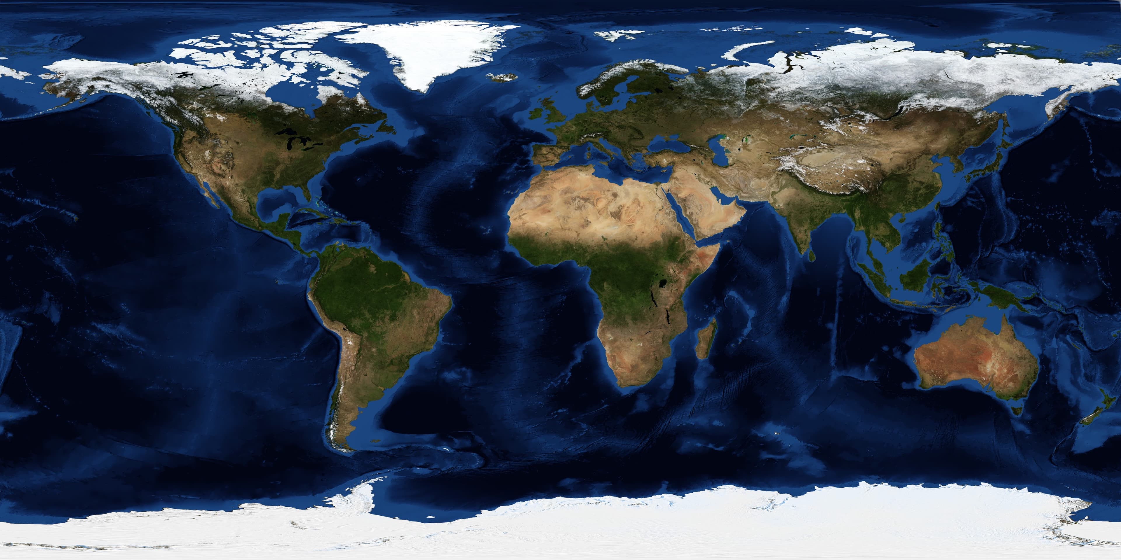 World map showing the countries represented in the project library